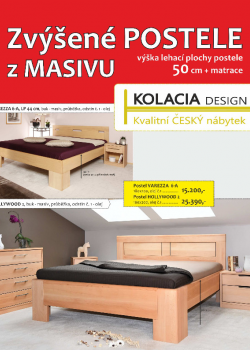 KOLACIA Design - postele